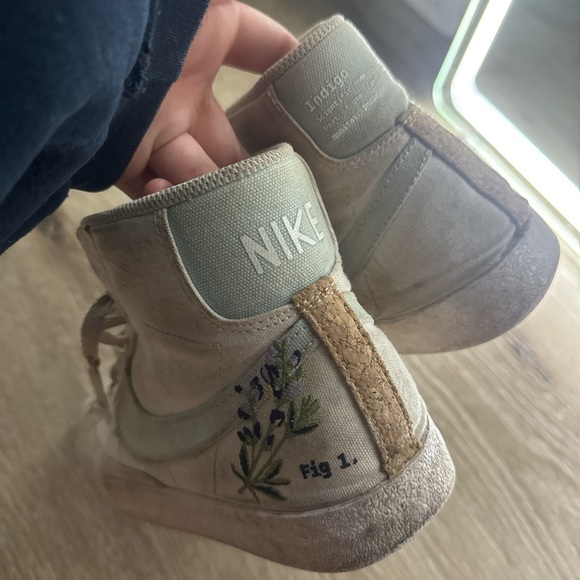 Nike indigo blazers size 8 - Picture 4 of 7